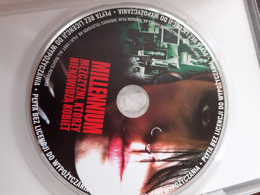 Mężczyźni,  którzy nienawidzą kobiet  - film na DVD.