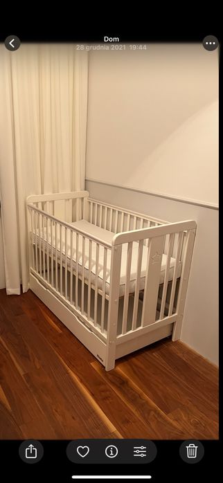Łóżeczko dzieciece Woodies Star Cot 120 x 60 cm
