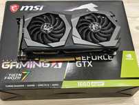 Відеокарта MSI 1660 super gaming X 6gb