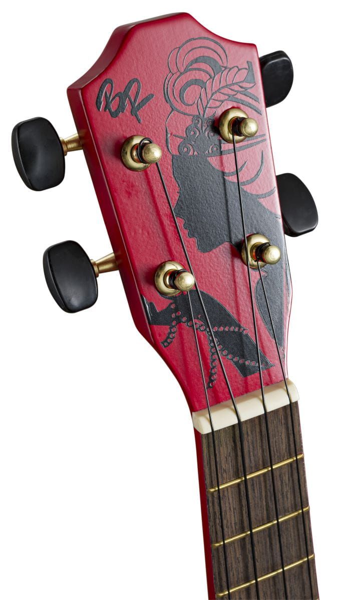 Baton Rouge UR1-C-mrd matt red (ukulele koncertowe)