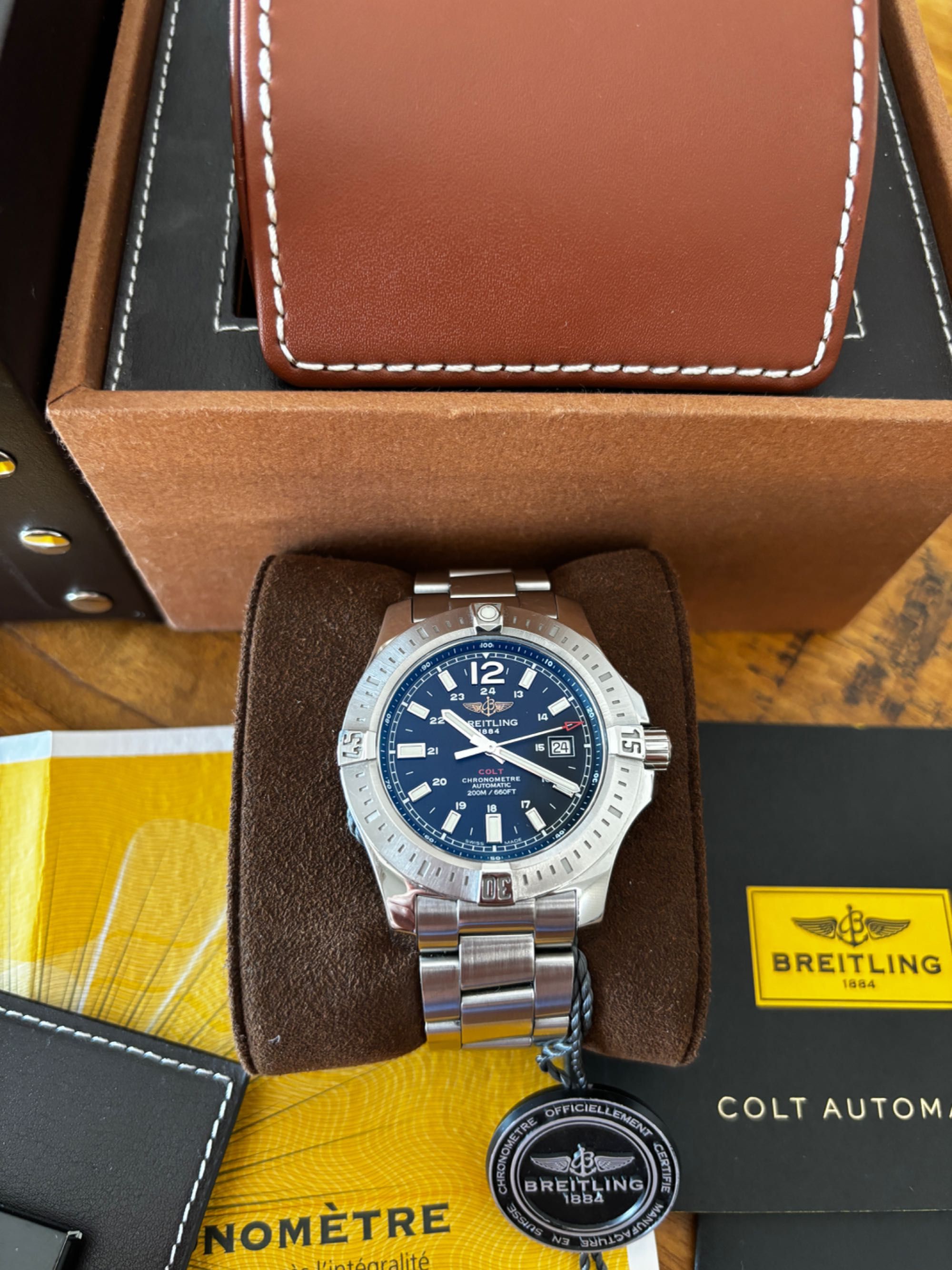 Breitling Colt Automatic full set