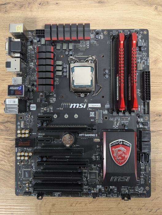 Комплект i5-4590 / 8GB DDR3 / MSI H97 Gaming 3