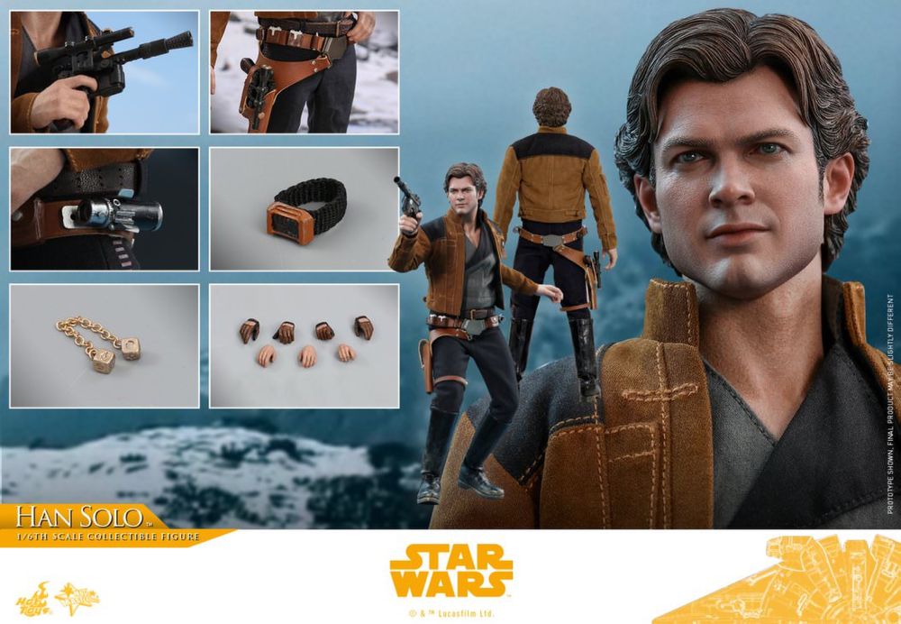 Фигурка 1/6 hot toys mms 491 SOLO A STAR WARS STORY HAN SOLO