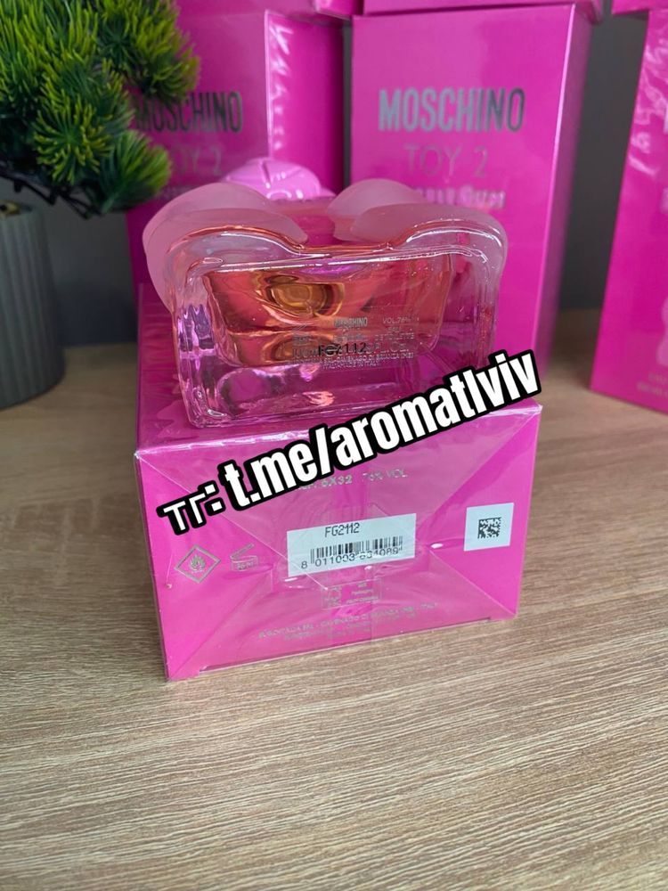 Парфумована вода Moschino Toy 2 Bubble Gum 100мл.