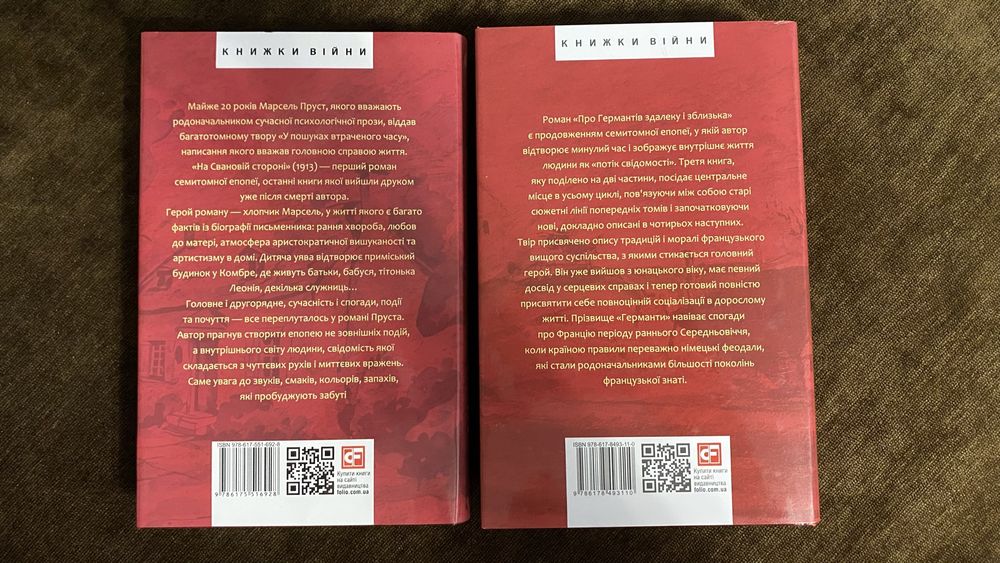 Марсель Пруст У пошуках втраченого часу 2 томи