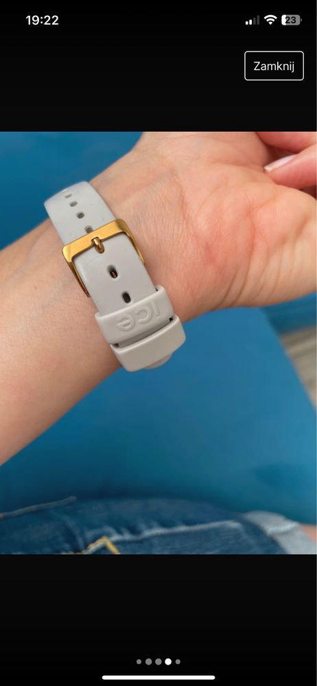 Ice Watch zegarek silikonowy wodoodporny