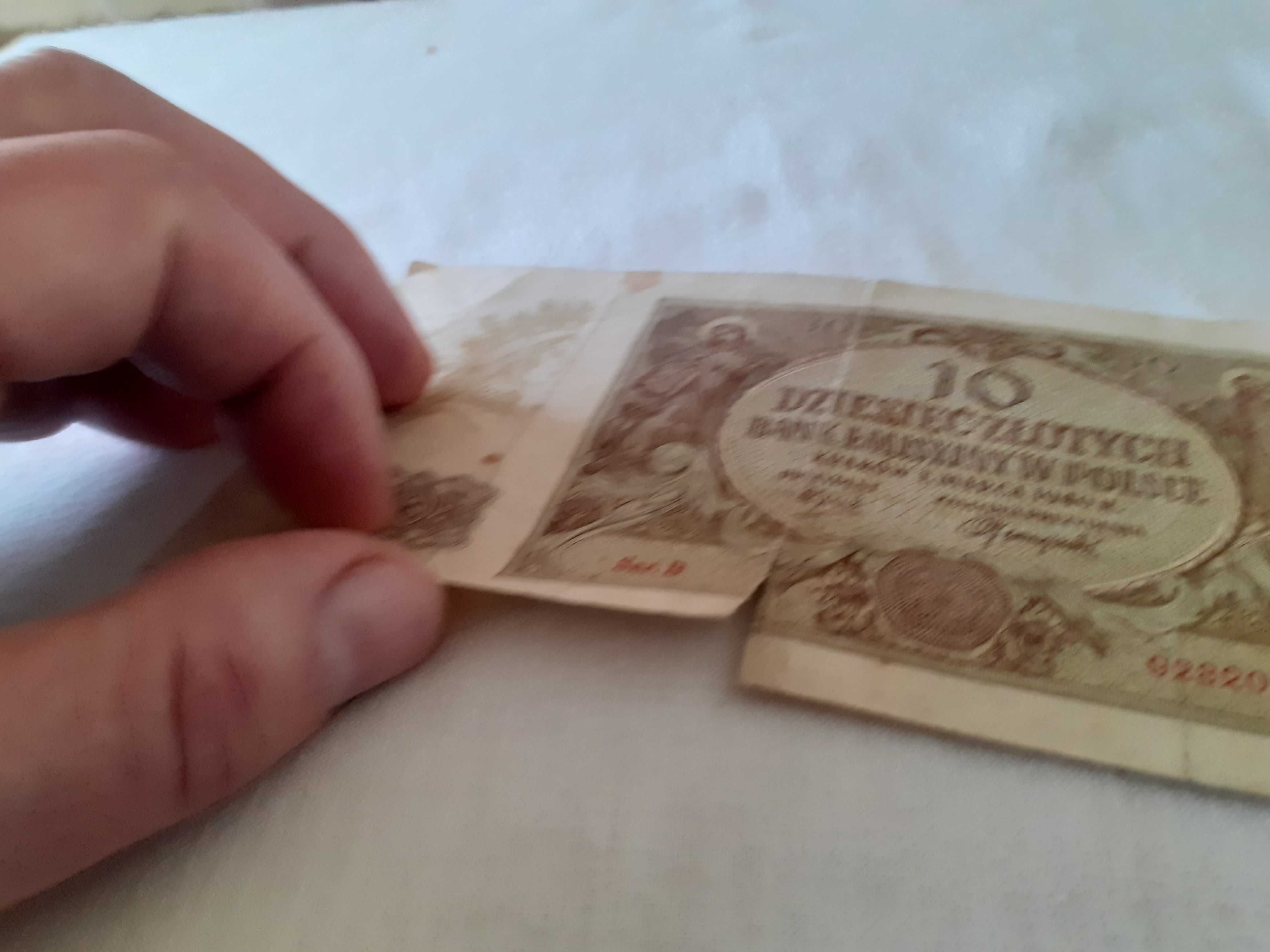 Banknot 10 zł, 1940r, seria B