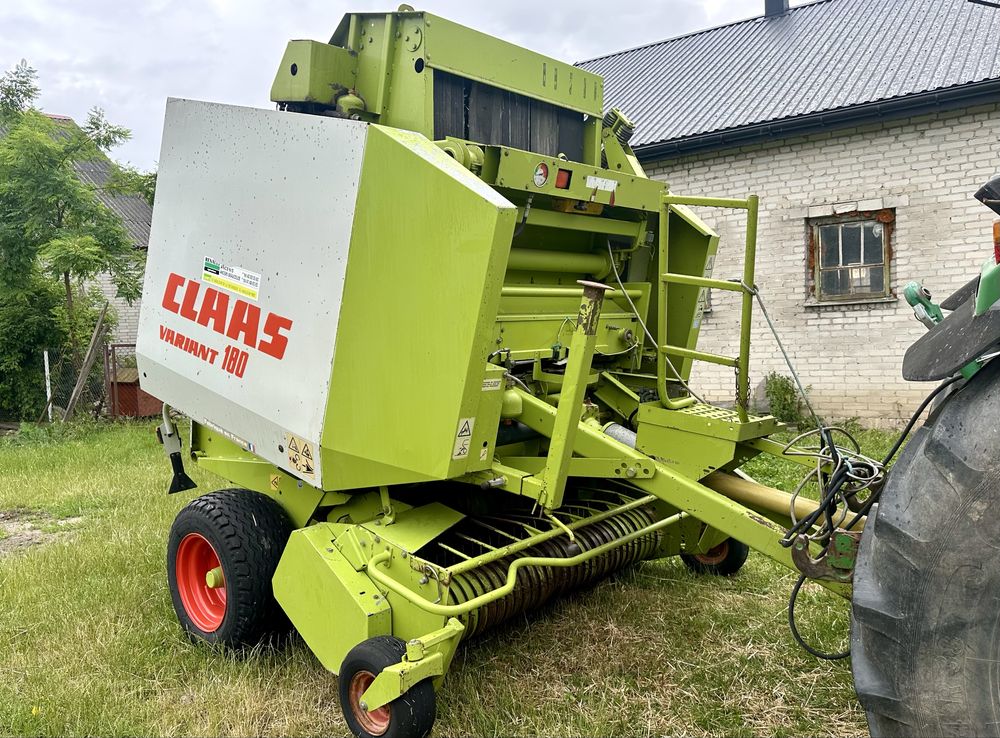 Prasa rolująca, belarka, claas varint 180, rotor, szeroki podbierak