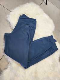 Niebieskie spodnie dresowe damskie Nike