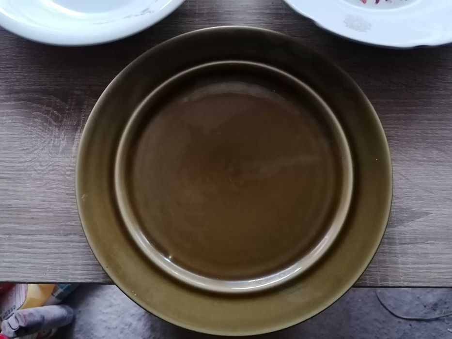 2 różne talerze obiadowe ceramika PRL! OKAZJA