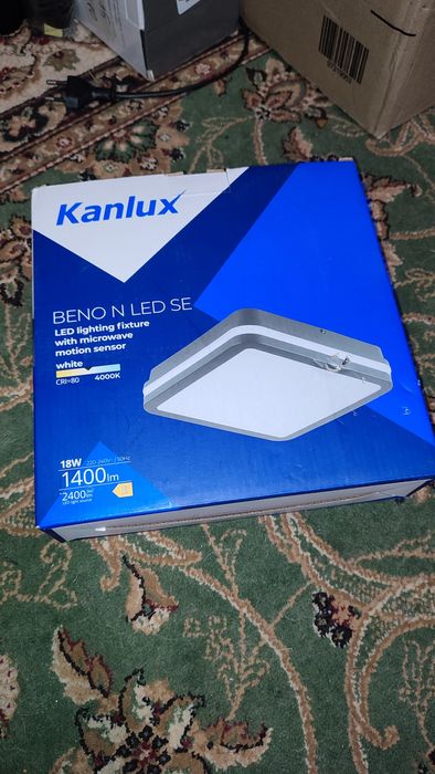 Светильник уличный Kanlux beno 18w nw-l-se gr