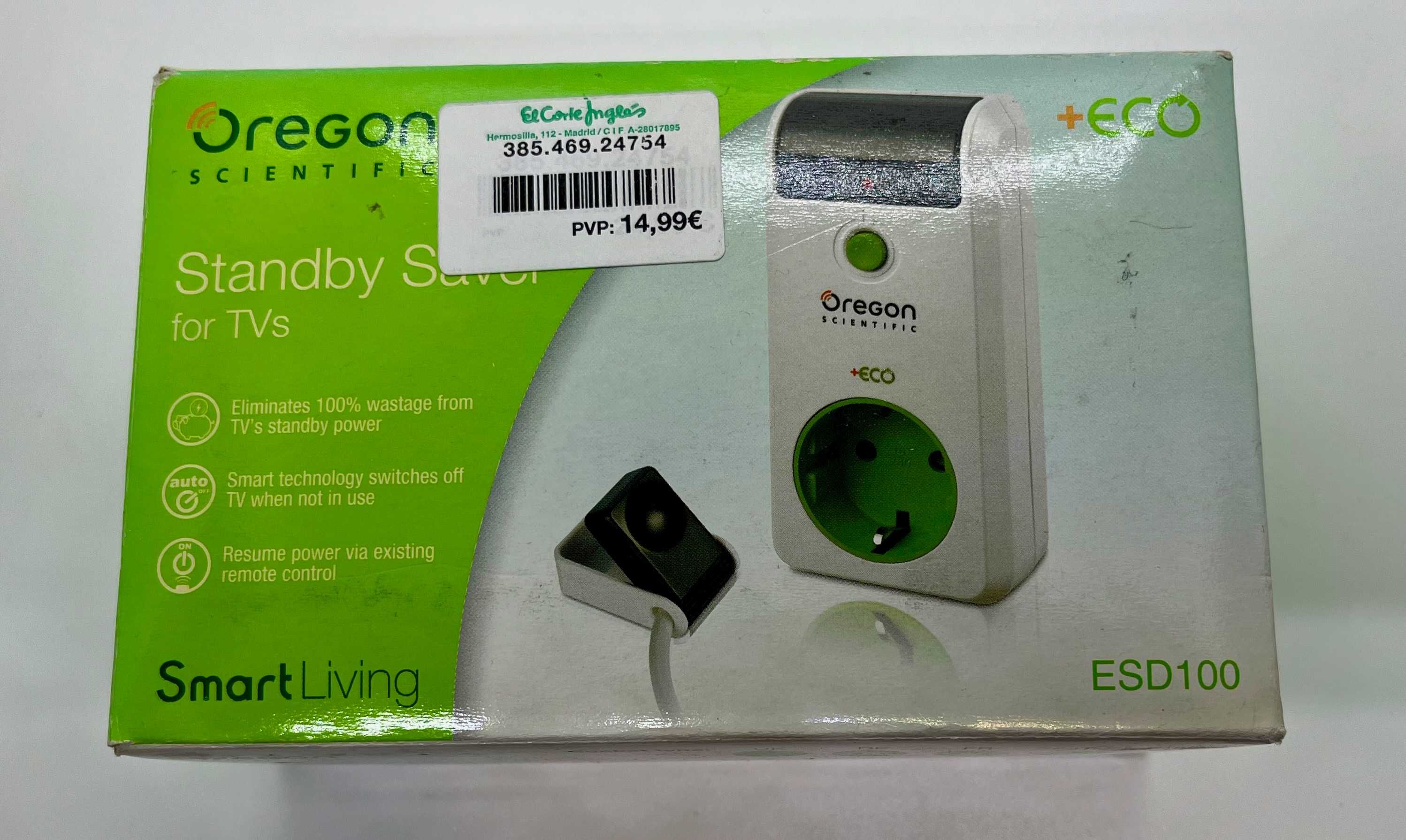 Standby Saver para TV Oregon Scientific ESD100