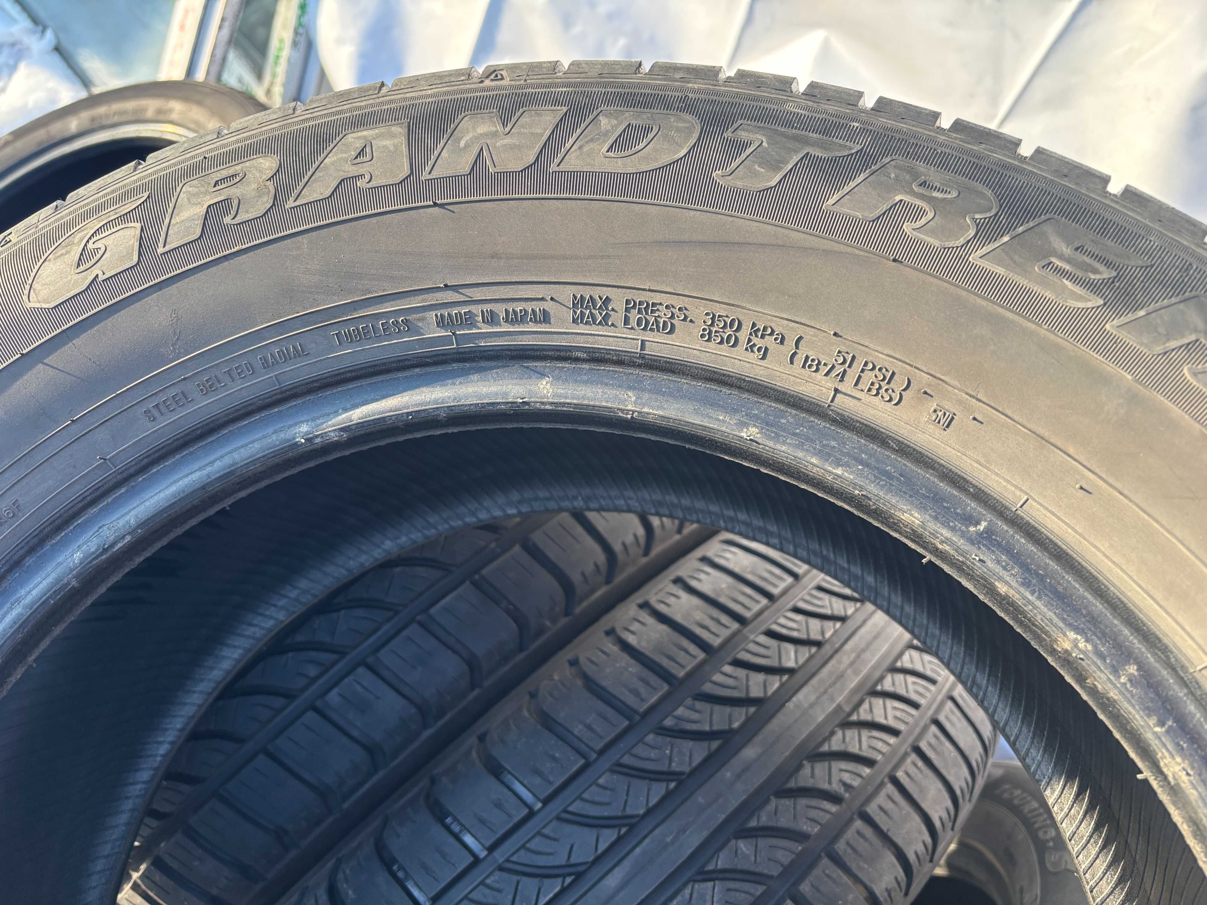 225-65-R17 DUNLOP GRANDTREK 4штуки летней резины GERMANY 2022