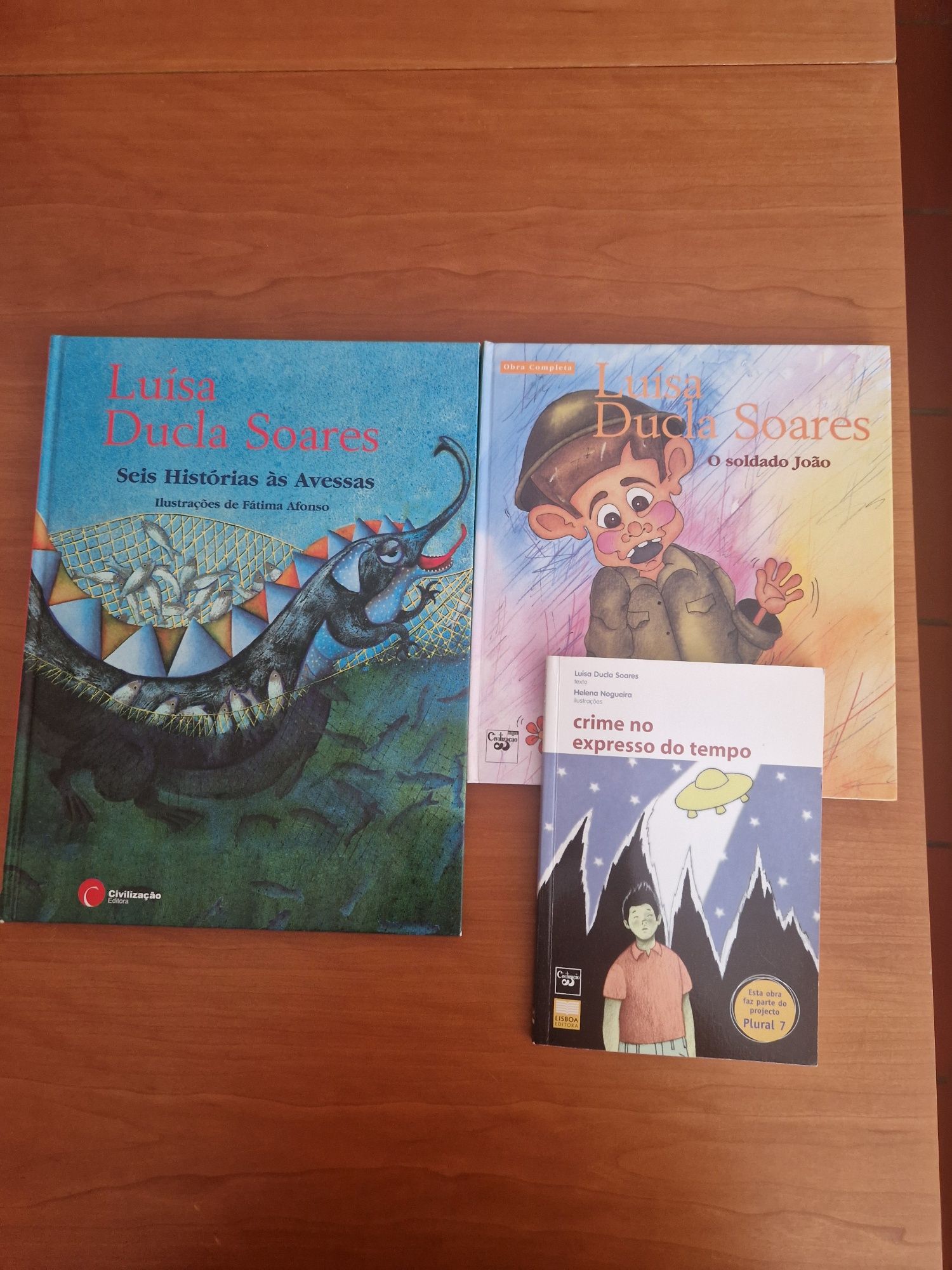Livro infantil "Seis Histórias às Avessas"+2 livros, L. D. Soares