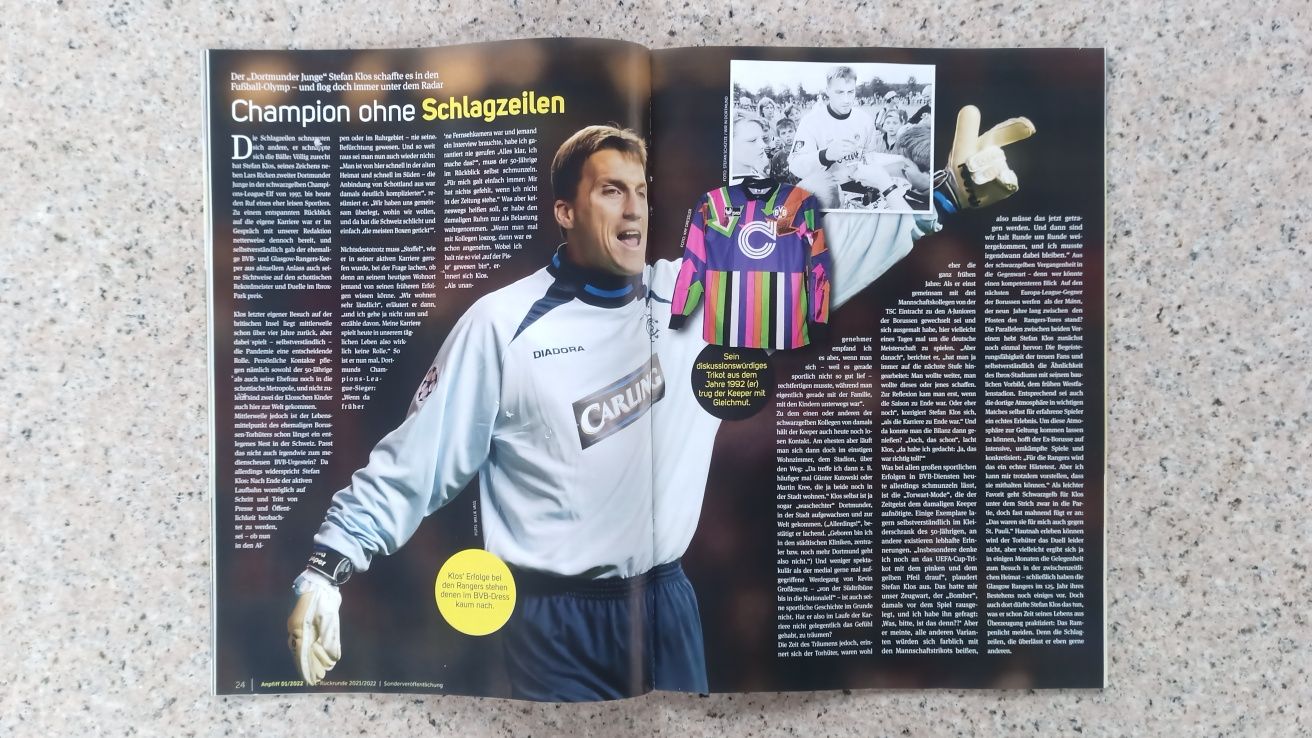BVB Borussia Dortmund ANPFIFF Magazyn czasopismo gazeta