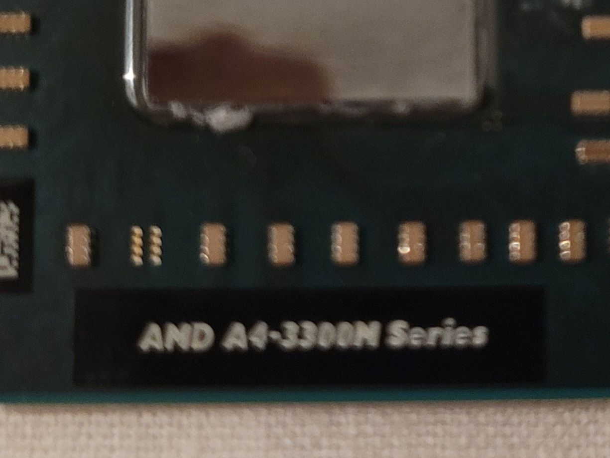 AMD Processador A4-3300M series