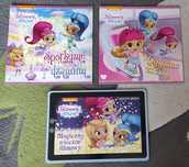 3 x książeczki Shimmer & Shine