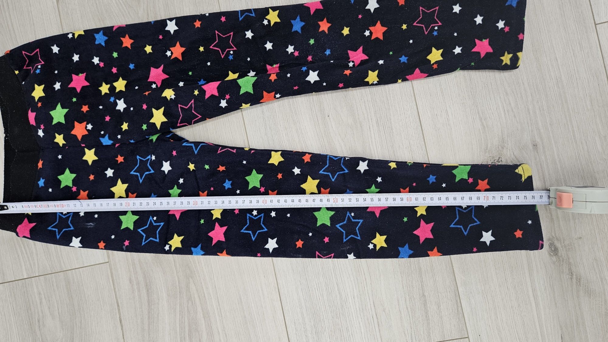 Legginsy ocieplane grube 140