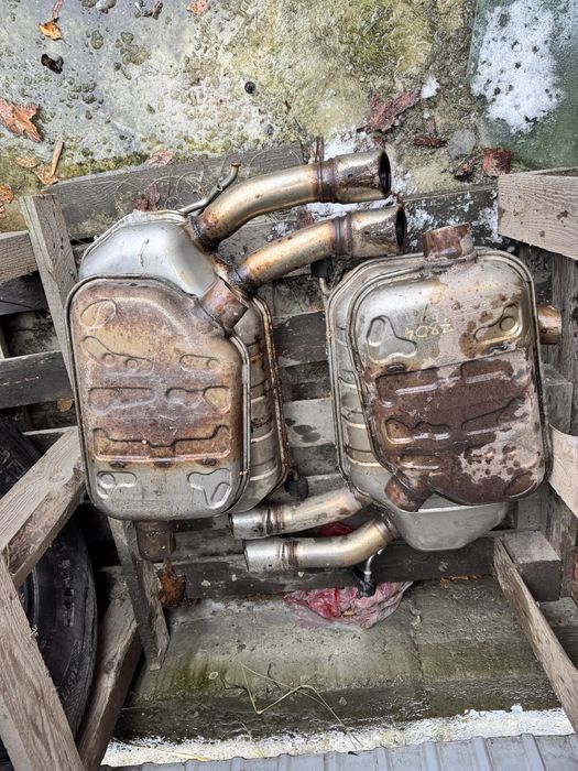 Вихлоп глушитель резонатор выхлоп пасат passat jetta 1.8 2.0 2.5 3.6