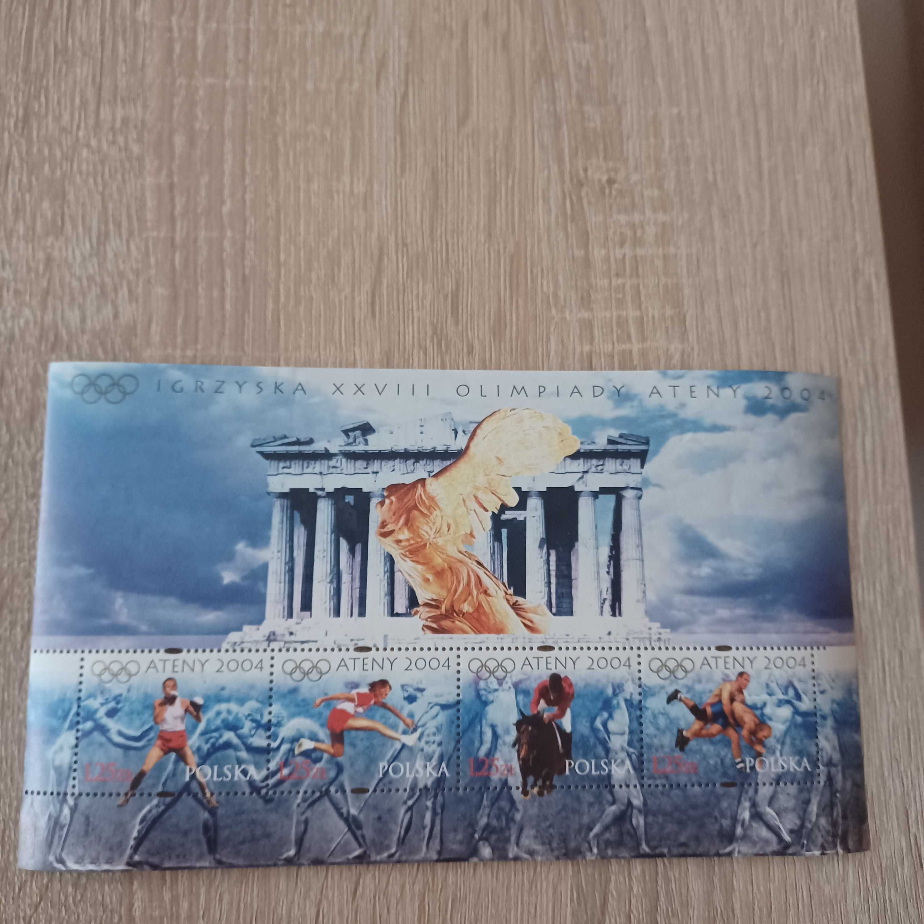 znaczki pocztowe - sport Ateny 2004