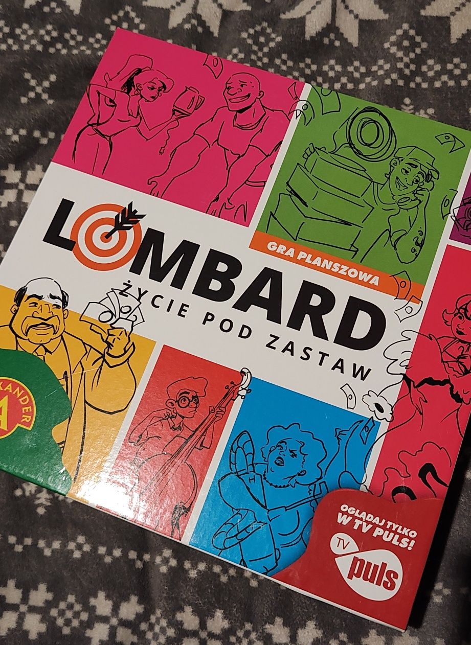 Gra planszowa Lombard życie pod zastaw