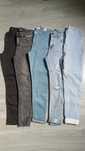 5 x spodnie jeans M 38