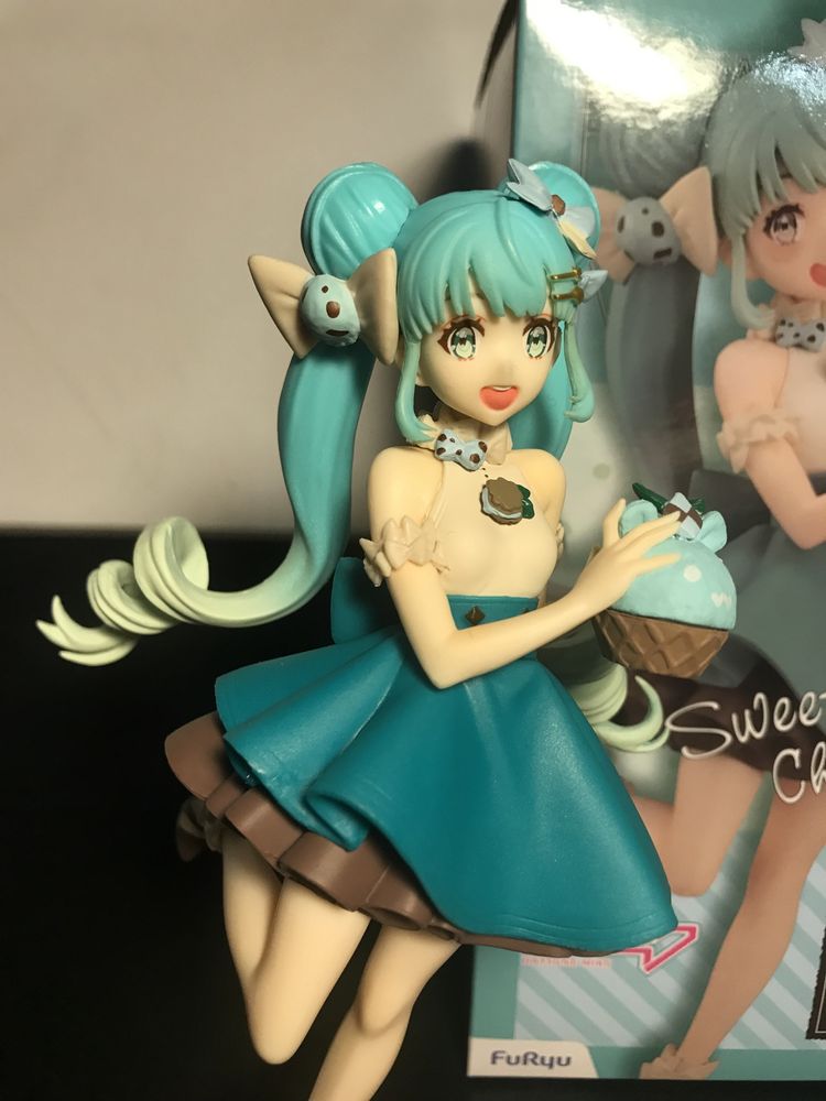 Oryginalna figurka Hatsune miku sweet sweets mint choco furyu