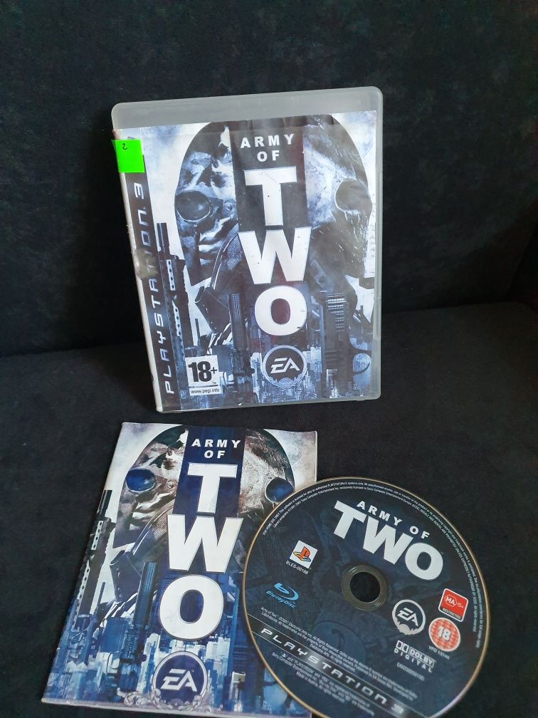 Gra gry ps3 Playstation 3 Army of Two strzelanka