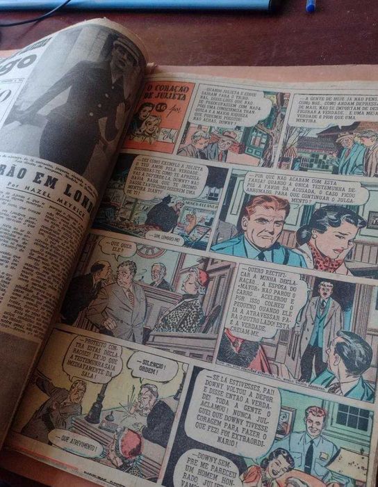 O Coração de Julieta - BD Anos 50 Raríssima