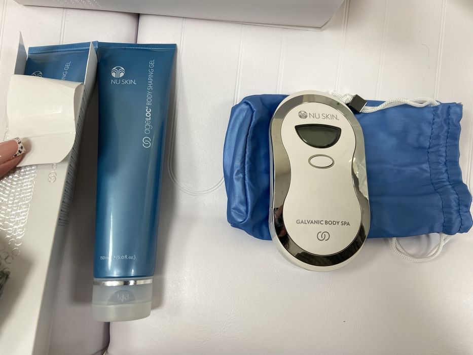 Galvanic body spa Nu Skin + żel nowy