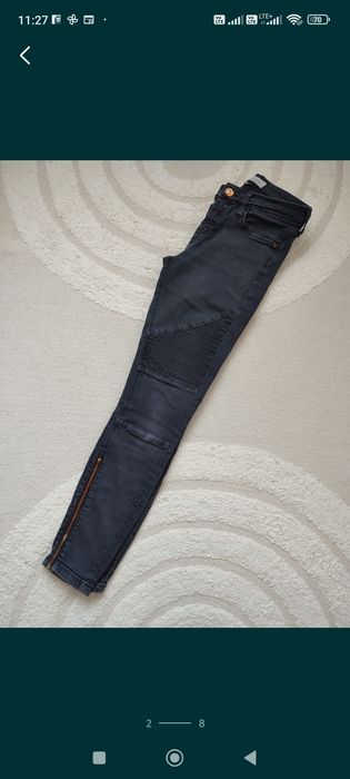 Spodnie jeansowe River Island 8 UK