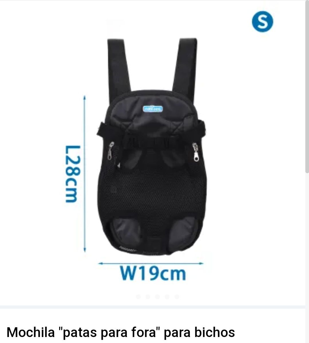 Mochila para cão