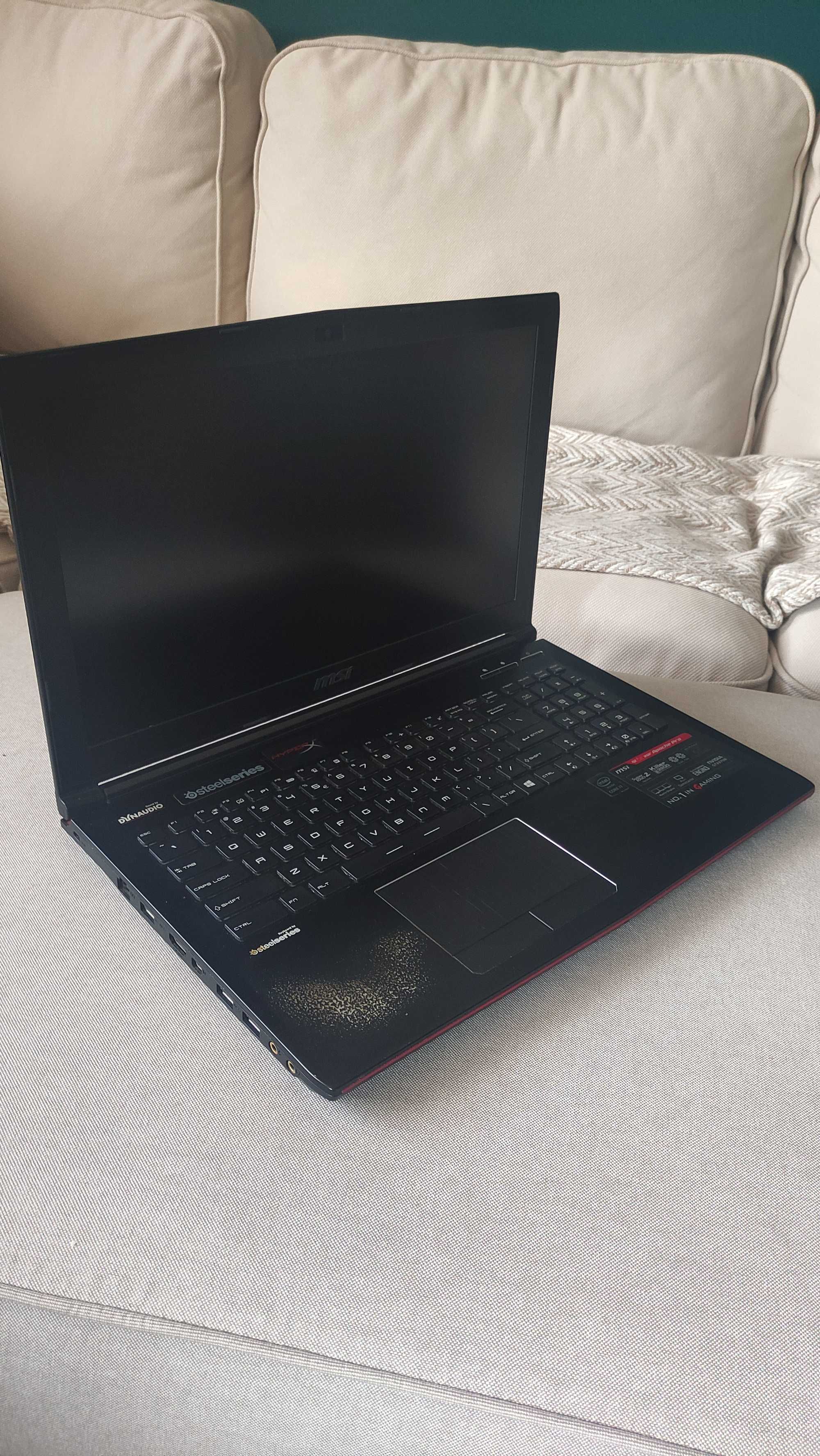 Laptop gamingowy MSI GE62 2QF Apache Pro i7 GTX970M 16GB 1TB 15.4cala