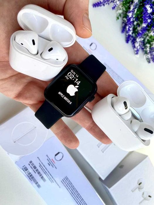 Apple Watch 9 / 10 Black Titan . Смарт годинник часы Эпл вотч.