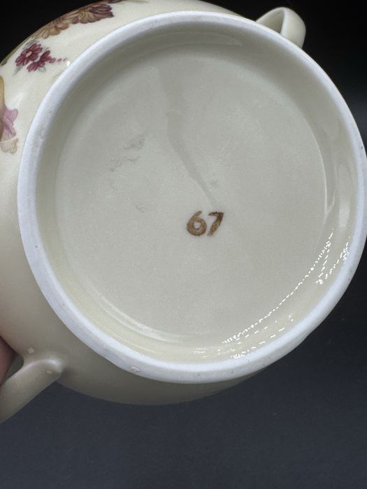 Porcelanowa cukiernica