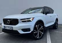 Volvo XC 40 VOLVO XC40 T5 BIAŁA PERŁA benzyna 2.0 247km 2018 R-DESIGN AUTOMAT