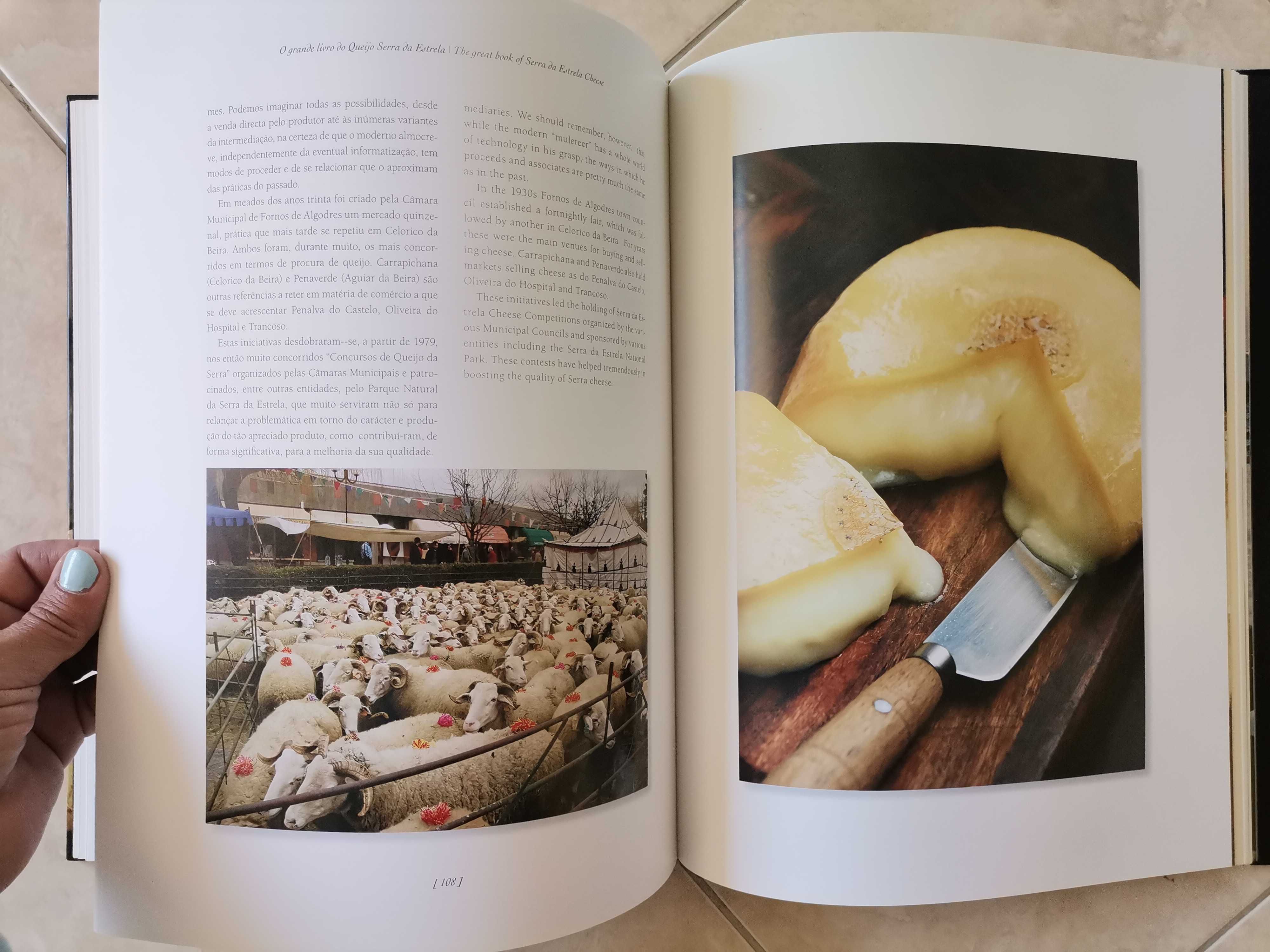 Portes Grátis - O grande livro do queijo Serra da Estrela