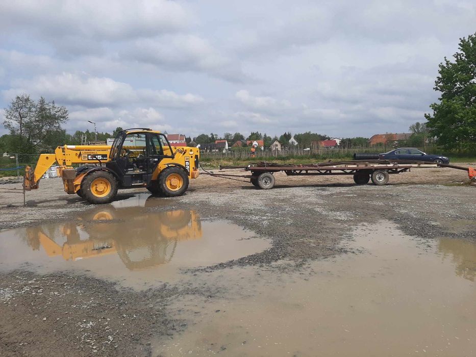 Uslugi ładowarką Teleskopową 14 metrów