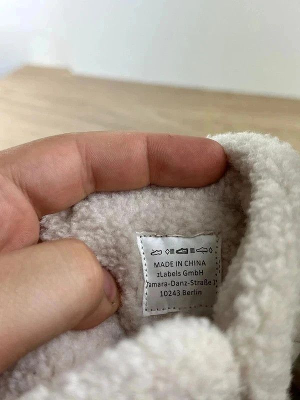 ORYGINALNE BUTY Buty śniegowce bezowe r. 36 Anna field