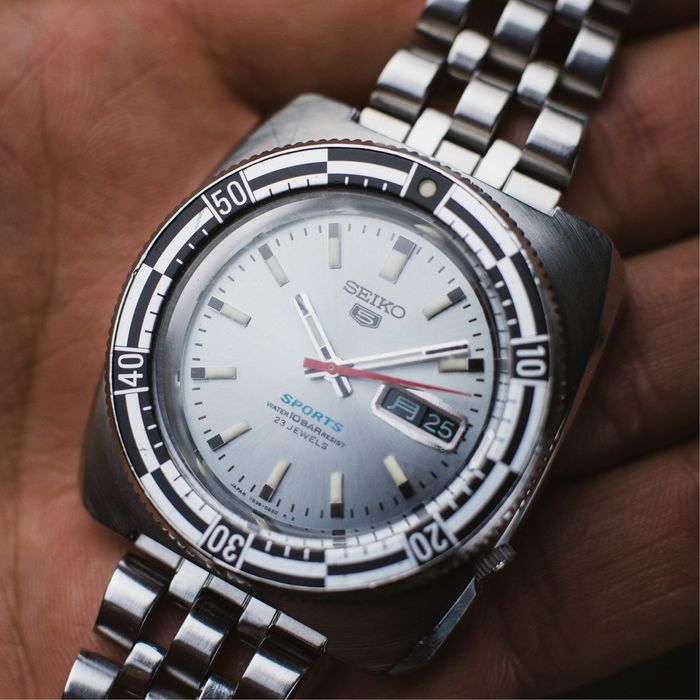 Relogio Seiko 5 Sports Rally Diver Daini Reissue 1997