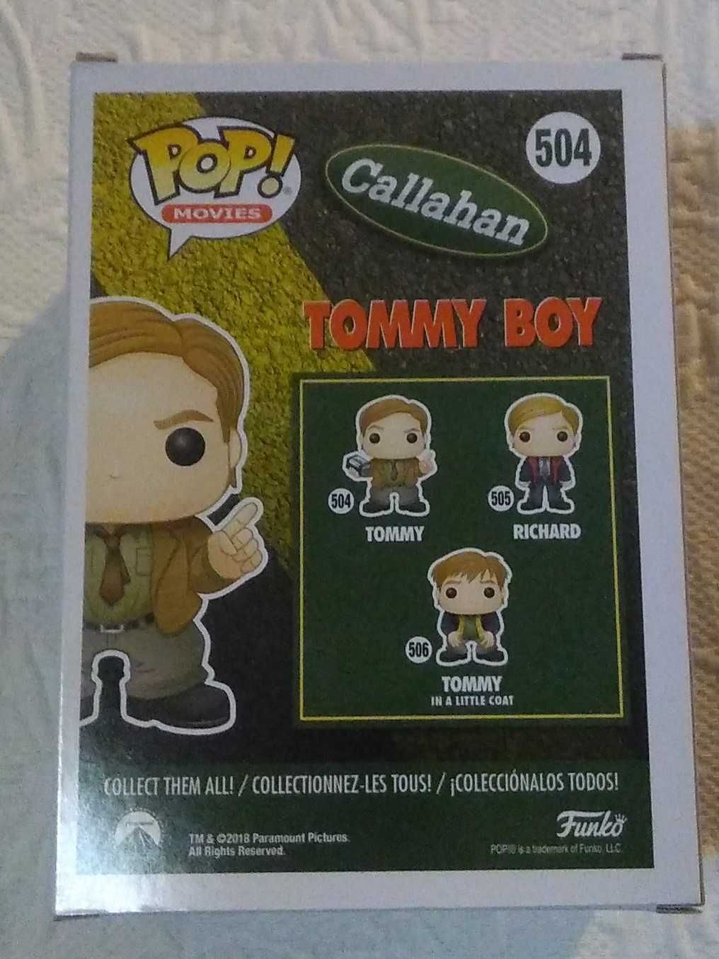 funko pop tommy (504) tommy boy