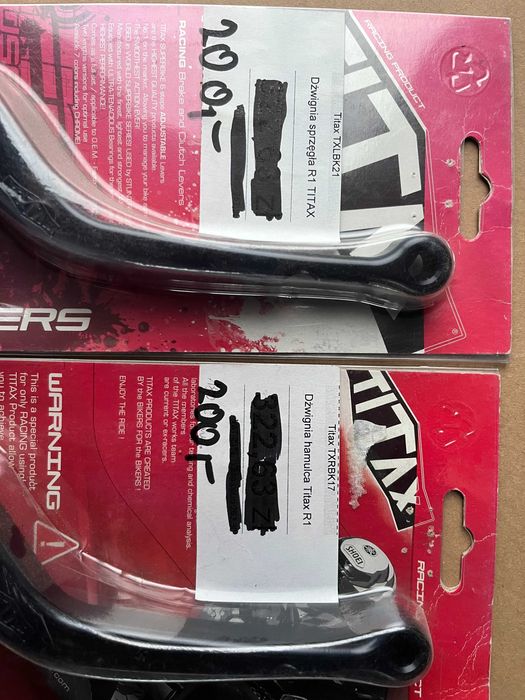 Klamka/dźwignia sprzęgła i hamulca Titax Kawasaki Suzuki Yamaha