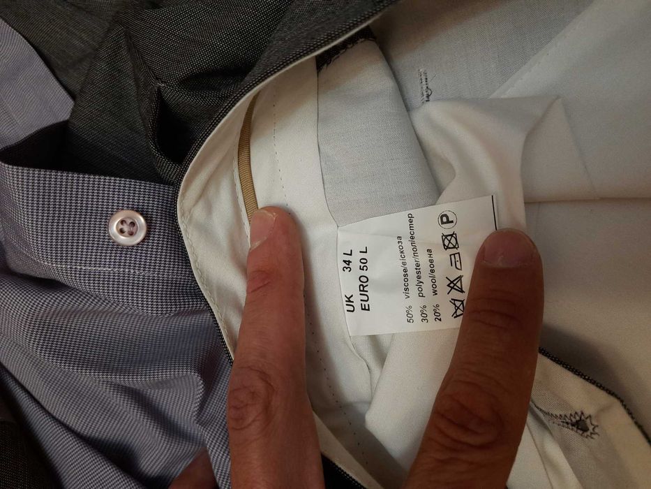 Костюм классический VD One в подарок чехол, рубашка, пояс