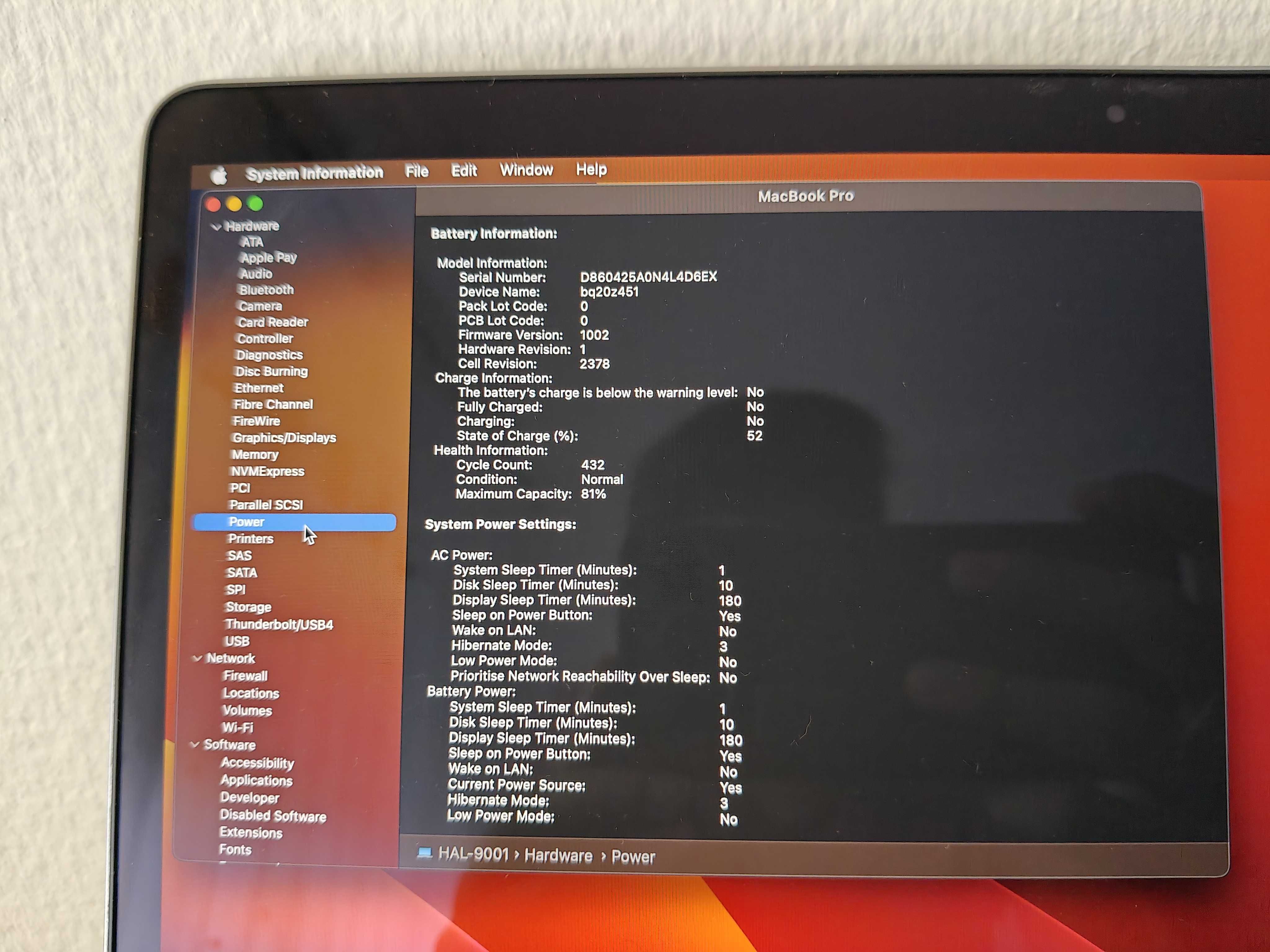 MacBook Pro 13 M1 8GB/256GB 2020 c/ TouchBar