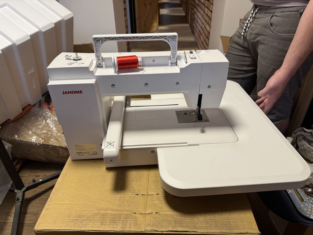 Hafciarka JANOME MC500E + program Artistic Digitizer JR