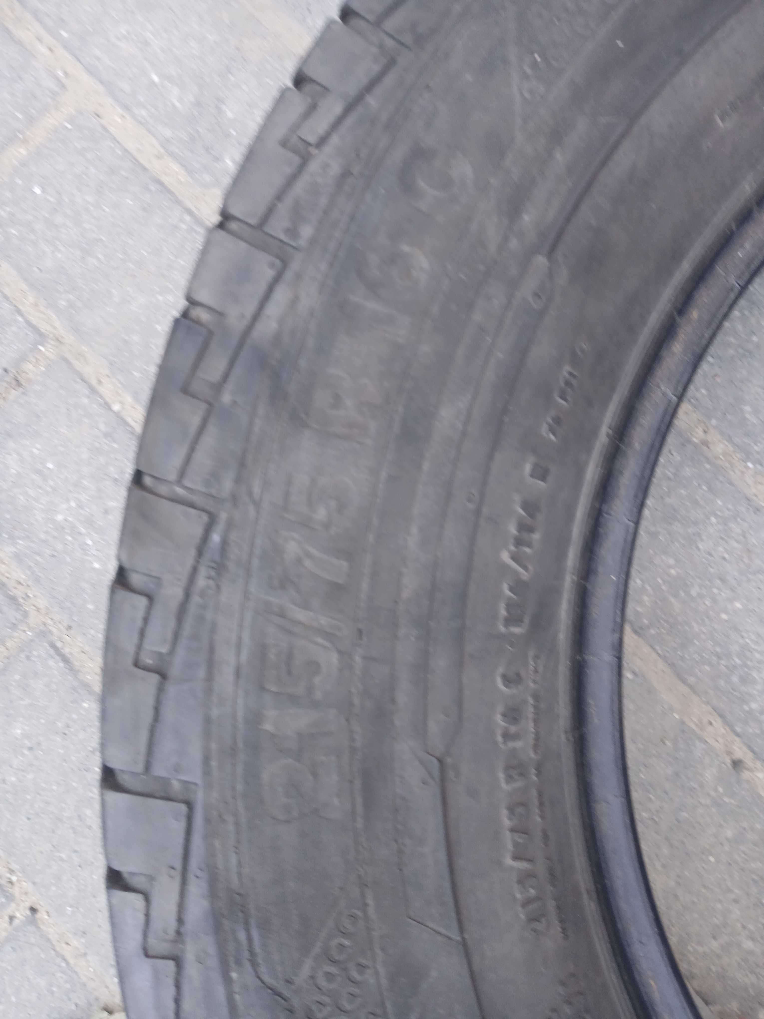 4x używane opony letnie 215/75 R16C CONTINENTAL Montaż Gwarancja