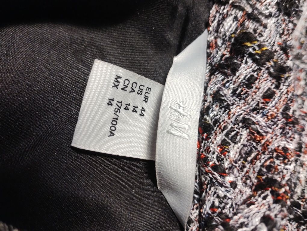 Sukienka h&m 44 tunika jesień zima