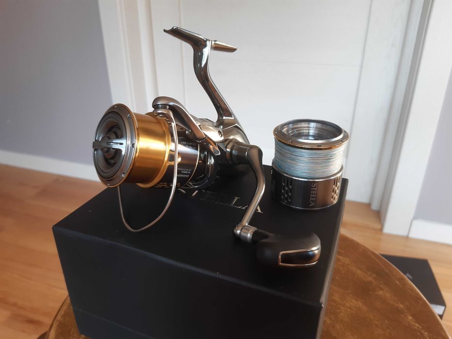 Катушка Shimano Stella 18 4000 FJ + додаткова шпуля від Yumeya