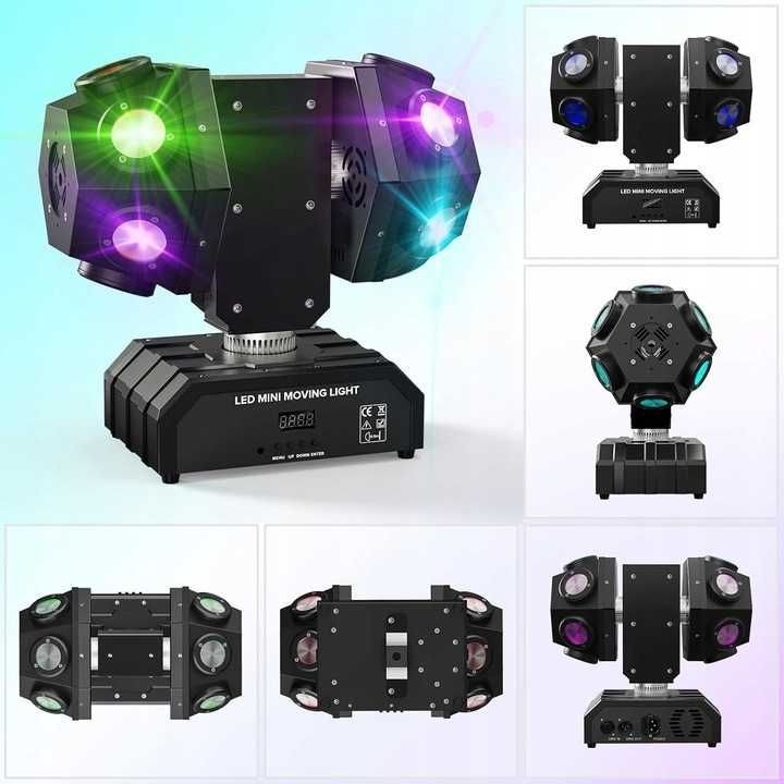 WZYBUTA ZQ02098 Moving Head Ruchoma głowa 150W oświetlenie dyskotekowe