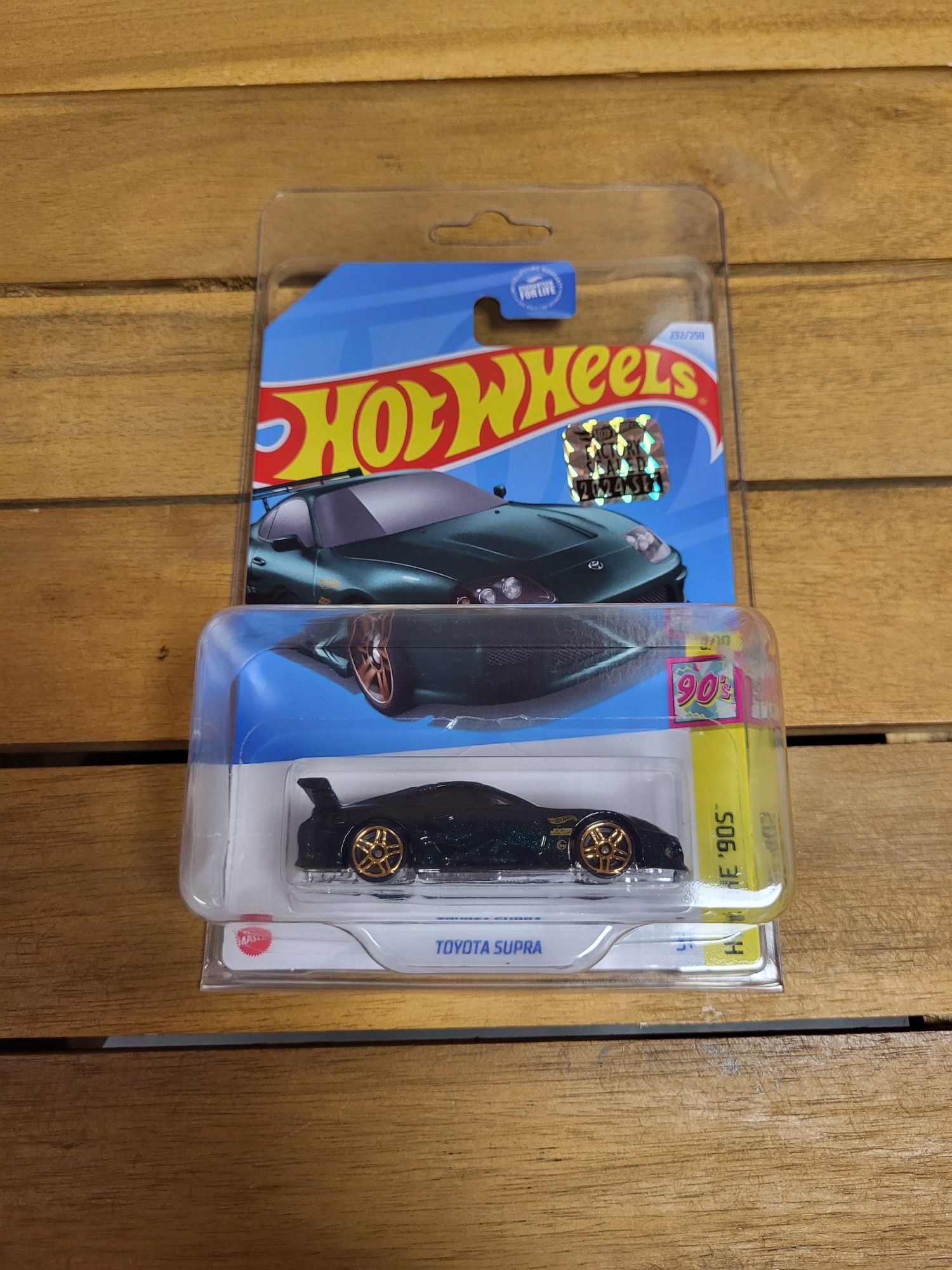 Hot wheels mainline factory sealed 2024 toyota supra długa karta